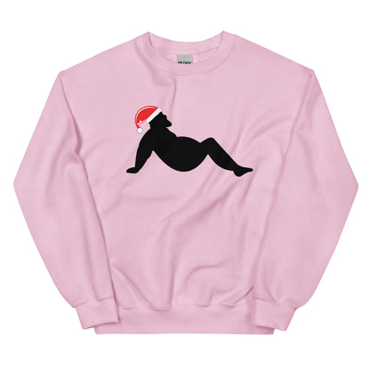 BBB Santa-Shit happens when you party naked-Sweatshirt