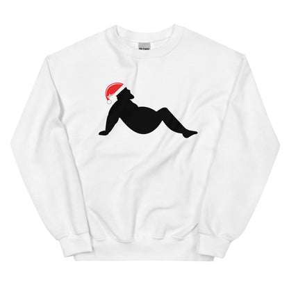 BBB Santa-Shit happens when you party naked-Sweatshirt